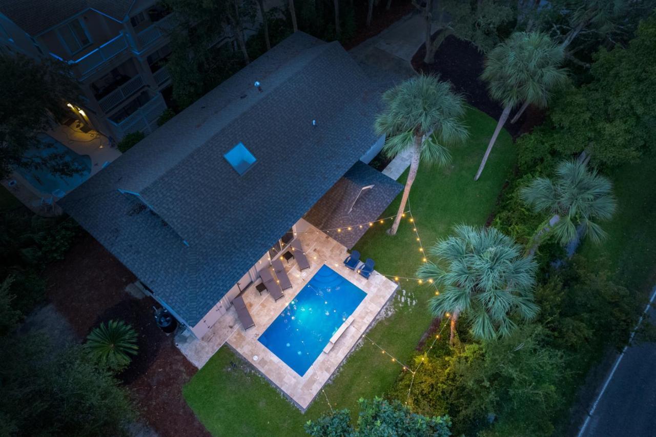 Luxury Beach House - 2Min Walk To Beach - Private Pool - Group & Dog Friendly Hilton Head Island Exterior foto